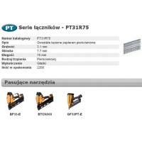 BOSTITCH GWOŹDZIE PT 33` 3,1 x 75mm RING 2200 szt.-451459