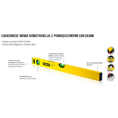 STANLEY MAGNETYCZNA CLASSIC 600mm-455505