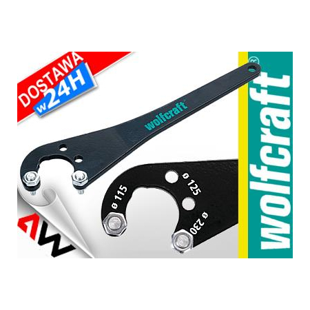 WOLFCRAFT KLUCZ UNIWERSALNY DO SZLIFIEREK KĄTOWYCH-466032