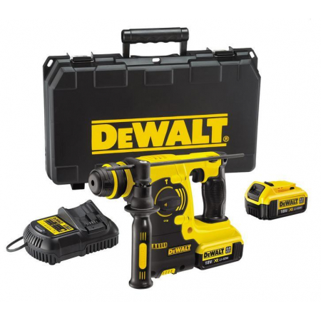 DEWALT MŁOT WIERCĄCO-KUJĄCY SDS-PLUS 18V 2,1J 2 x 4,0Ah XR LI-ION DCH253M2-473981