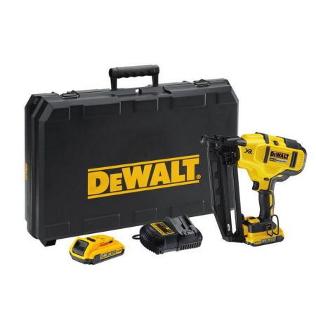 DEWALT GWOŹDZIARKA 18V 16Ga 32-63mm 2 x 2,0Ah LI-ION BEZSZCZOTKOWA DCN660D2-478413