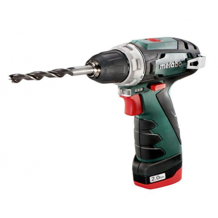 Wiertarko-wkrętarka 10,8V 1x2,0Ah + TORBA POWERMAXX BS 600079500 Metabo