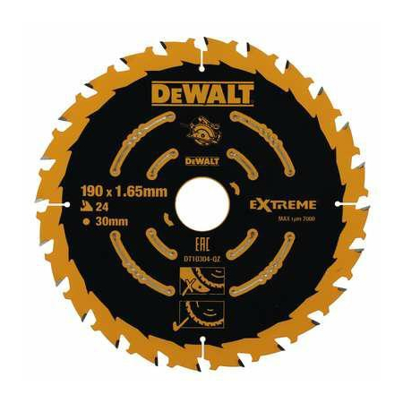 Piła tarczowa do drewna 165x20mmx40z DT10301-QZ DeWalt