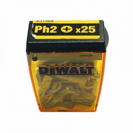 Zestaw końcówek wkrętarskich Ph2x25 /25 szt./ DT71522-QZ DeWalt