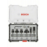 Zestaw frezów 6 szt. uchwyt 6 mm TRIM & EDGING 2607017468 Bosch