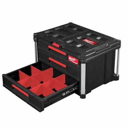 MILWAUKEE PACKOUT SKRZYNIA Z 3 SZUFLADAMI-707100