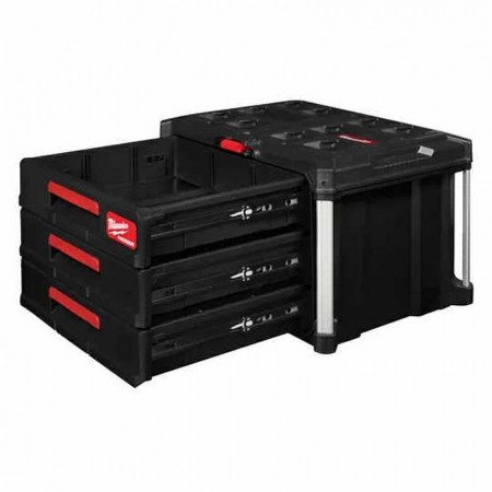 MILWAUKEE PACKOUT SKRZYNIA Z 3 SZUFLADAMI-707101