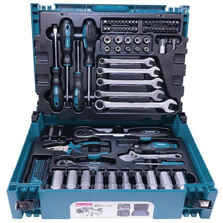 Zestaw narzędzi ręcznych /87 elementów/ E-11542 Makita