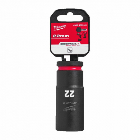 MILWAUKEE NASADKA UDAROWA 1/2" 22mm DŁUGA