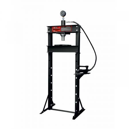 Prasa hydrauliczna 20T z manometrem, 0-970mm AW20053 AWTools