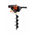 Świder / wiertnica spalinowa 2,95 kM, 3 wiertła (100,150,200mm) GD520 AW-Tools