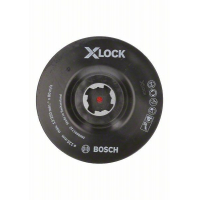 Dysk oporowy X-lock do fibry 125 mm z mocowaniem na rzepy 2608601722 Bosch