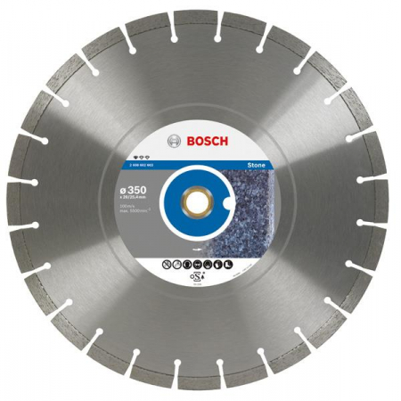 Tarcza diamentowa  400x25,4 segmentowa Stone 2608602604 Bosch