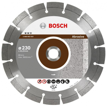 Tarcza diamentowa  125x22 segmentowa Abrasive 2608602607 Bosch