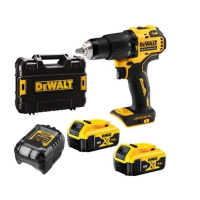 Wiertarko-wkrętarka udarowa 18V 65Nm 2x5,0Ah DCD709P2T-QW DeWalt