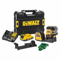 Laser liniowy 12/18V zielony + 2-punktowy 1x2,0Ah DCE822D1G18-QW DeWalt