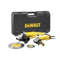 Zestaw szlifierek kątowych 230mm DWE492S, 125mm DWE4207, DWE492SDT-QS DeWalt