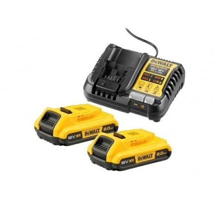 Ładowarka DCB1104, 2x akumulator 2,0Ah DCB1104D2-QW DeWalt