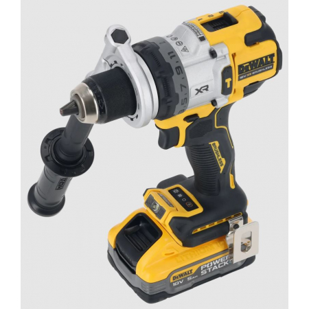 Wiertarko-wkrętarka udarowa 18V 169Nm 2x5,0Ah POWERSTACK DCD1007H2T-QW DeWalt