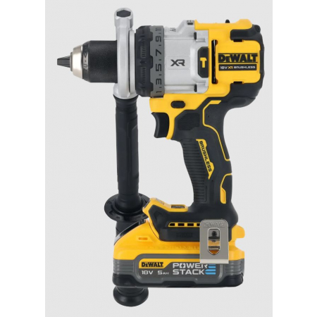 Wiertarko-wkrętarka udarowa 18V 169Nm 2x5,0Ah POWERSTACK DCD1007H2T-QW DeWalt