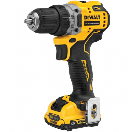Wiertarko-wkrętarka akumulatorowa 12V 57/25Nm 2x2,0Ah, ładowarka DCD701D2-QW DeWalt