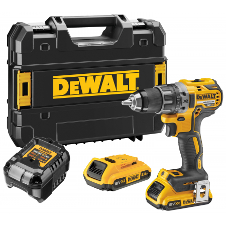Wiertarko-wkrętarka 18V XR 13mm, 2 biegi, 70Nm, 2x5,0 Ah XR DCD791P2-QW DeWalt