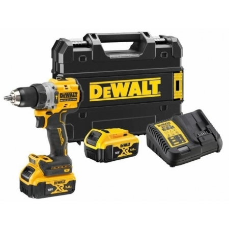 Wiertarko-wkrętarka udarowa 18V 90Nm 90Nm 2x5,0Ah BL TSTAK DCD805P2T-QW DeWalt