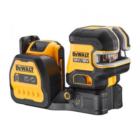 Laser liniowy 12/18V zielony + 2-punktowy 1x2,0Ah DCE822D1G18-QW DeWalt