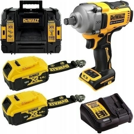 Klucz udarowy 1/2" 18V 812Nm 2x5,0Ah 4-BIEGI TSTAK DCF891P2LRT-QW DeWalt