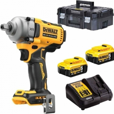 Klucz udarowy 1/2" 18V 812Nm 2x5,0Ah 4-BIEGI TSTAK DCF892P2T-QW DeWalt