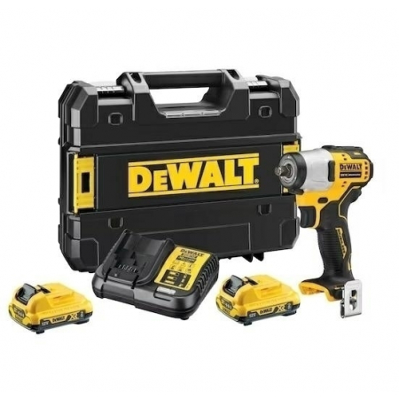 Klucz udarowy 3/8" 12V 168Nm 2x2,0Ah TSTAK DCF902D2-QW DeWalt