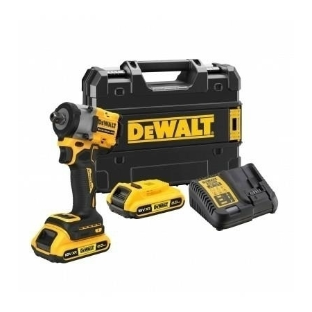 Klucz udarowy 1/2" 18V 406Nm 2x2,0Ah TSTAK DCF922D2T-QW DeWalt