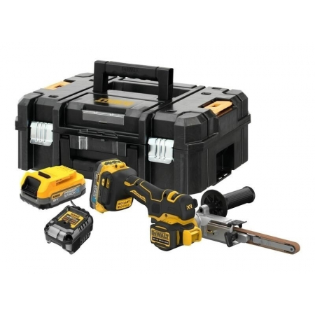 Pilnik taśmowy 18V 2x1,7Ah POWERSTACK TSTAK DCM200E2T-QW DeWalt