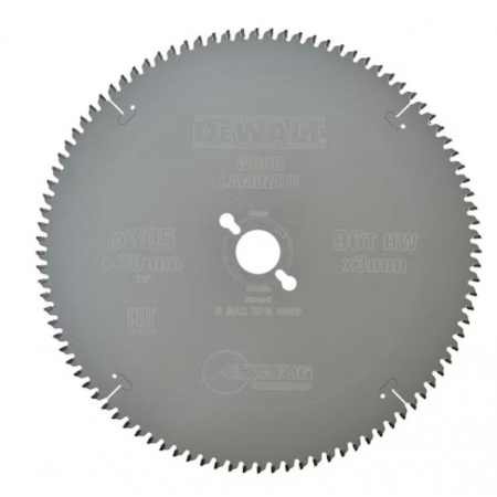 Piła tarczowa 305x30mmx96z DT4290-QZ DeWalt