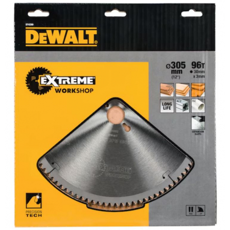 Piła tarczowa 305x30mmx96z DT4290-QZ DeWalt