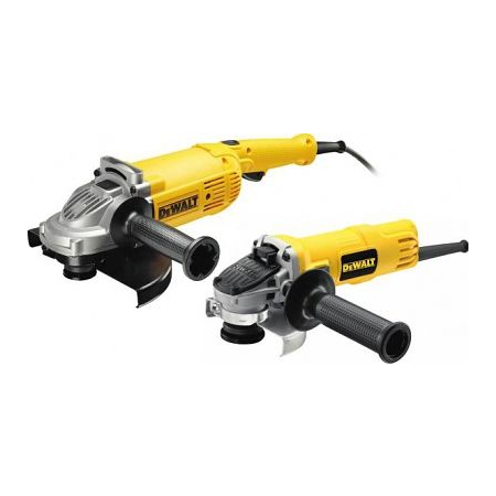 Zestaw szlifierek 230mm 2000W +125mm 900W (DWE492 + DWE4157) DWE492DUO2-QS DeWalt