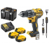 Wiertarko-wkrętarka 18V 70/27Nm 3x5,0Ah BL +KOŃCÓWKA KĄTOWY DO BITÓW DCD791P3A-QW DeWalt