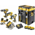 Zestaw elektronarzędzi 18V (DCD796 + DCF887 + DCS570 + DCS335 + DCL050) 3x5,0Ah 2x TSTAK DCK500P3T-QW DeWalt