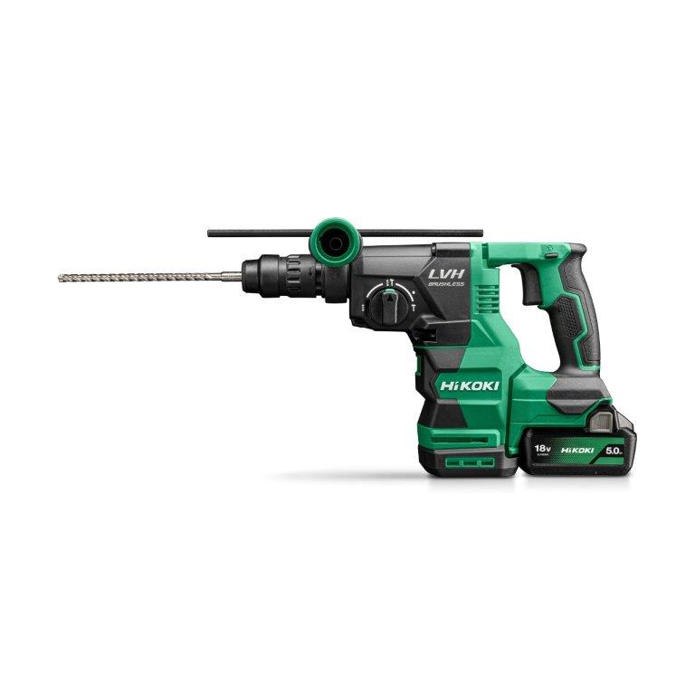 Młotowiertarka SDS-Plus 18V 3,2J 2x5,0Ah + uchwyt 13mm DH1826DC WPZ Hikoki