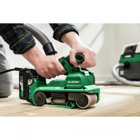 Szlifierka taśmowa 36V 76x533mm 2x2,5Ah SB3608DA WPZ Hikoki