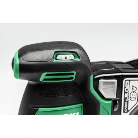 Szlifierka mimośrodowa 125mm 2x5,0Ah 18V SV1813DA WPZ Hikoki