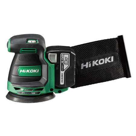 Szlifierka mimośrodowa 125mm 2x5,0Ah 18V SV1813DA WPZ Hikoki