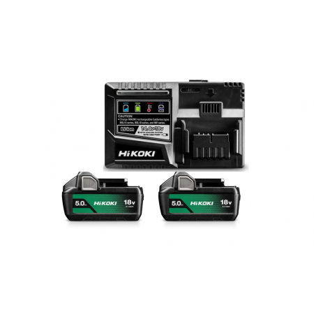 Akumulator 18V 5,0Ah BSL1850MA /2szt./, ładowarka UC18YSL3 WKZ Hikoki