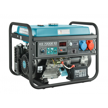 Generator prądu benzynowy 5,0kW 230/400V KS7000E-1/3 Könner & Söhnen