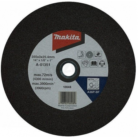 Tarcza do metalu 355 x 25,4 mm / 5 szt.  A-01351 Makita