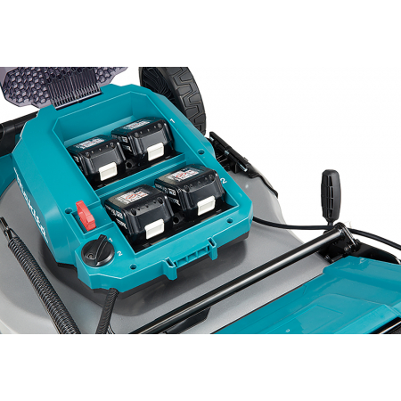 Kosiarka akumulatorowa 2x18V 53cm, kosz 70l, 4x5,0Ah DLM530PT4 Makita