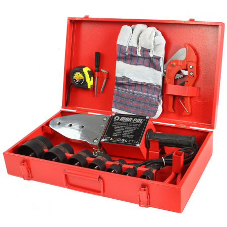 Zgrzewarka do rur PCV 2660W /końcówki 16, 20, 25, 32, 40, 50, 63 mm/ M55905 Mar-Pol