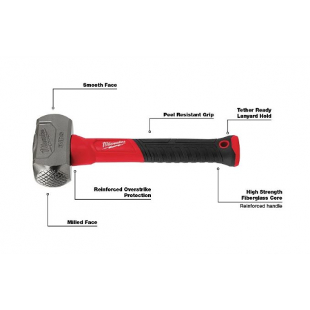 Młotek dwuobuchowy 1,36 kg 4932478255 Milwaukee