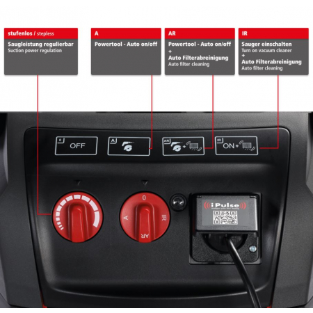 Odkurzacz przemysłowy iPulse L-1635 Basic SX018539 Starmix